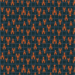 Windham Fabrics - Rocky Coast - Daily Catch, Navy