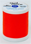 Coats & Clark Thread - All Purpose Dual Duty XP - 125 yds, Neon Orange