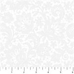 Northcott - White Wedding - Lace, White