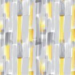 Quilting Treasures - Blissful Blooms - Paint Strokes, Gray/Yellow