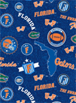 Sykel - College Prints - Florida Home State, Navy