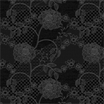 Blank Quilting - La Vie en Rose - Lace, Black