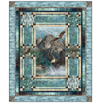 Northcott - Digital Quilt Top - Soaring With the Eagles