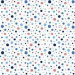 Quilting Treasures - Meow Meow Meow - Dots, White