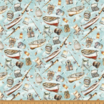 Hoffman California - Rise and Cast - Fishing Motifs, Sky