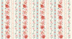 Timeless Treasures - Til The Cows Come Home - Floral 11^ Stripes, Soft