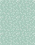 Wilmington Prints - Safari Lullaby - Hearts & Stars, Green