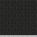 Marcus Fabrics - Midnight Cheddar - Leafy Trail, Charcoal