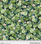 P & B Textiles - Koi Pond - Lily Pads, Multi