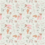 3 Wishes - Sweet Woodland - Cuddly Critter Garden, Light Green