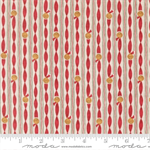 Moda - When Snow Falls - Jingle Bell Stripes, Snowy White