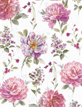 Wilmington Prints - Blush Garden - Large Floral, White