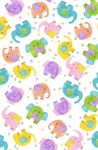 Oasis - Fun Flannel - Elephants, Multi
