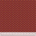 Windham Fabrics - Circa: Turkey Red - Sunbursts, Turkey Red