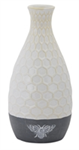 Ceramic Vase w/Bee, 9.25^H