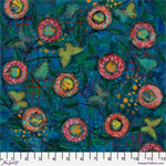 Free Spirit - Textures - Wings of Wonder - Tapestry, Blue