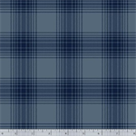 Marcus Fabrics - Toolbox Primo Plaid Flannel - Cool Blues, Denim
