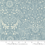 Moda - Decorum - Floral Damask, Light Blue