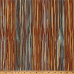Hoffman California - In A Pear Tree - Streaky Lines, Rusty Gold