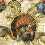 Kanvas Studio - Harvest Festival - Golden Turkeys, Natural