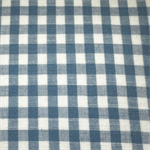 Diamond Textiles - Farmhouse Homespuns - 1/4^ Gingham Square, Chambray Blue