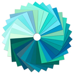 Robert Kaufman - KONA BOM: Color Patchwork Party, Turquoise