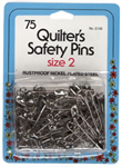 SAFETY PINS - QUILTER SIZE 2