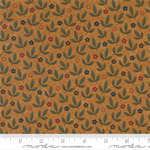 Moda - Fluttering Leaves - Small Leaves, Golden Oak