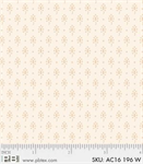 P & B Textiles - Apple Cider - Almond Shaped Design, Ecru