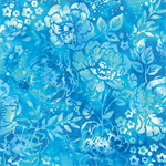 Hoffman California - Bali Batik - Peony, Peacock