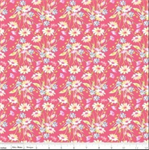 Riley Blake - Painted Petals - Bouquets, Pink