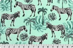 Shannon Fabrics - Cuddle Prints - Zebra, Aruba
