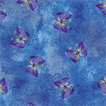 Kanvas Studio - Floral Impressions - Butterfly Wash, Cobalt