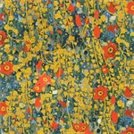 Robert Kaufman - Gustav Klimt - Viney Floral, Rose