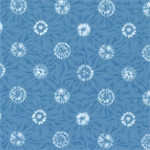 Robert Kaufman - Shibori Blues - White Circles, Blue