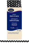 Wrights - Baby Rick Rack - 1/4^ X 4 Yards, Black