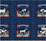 Studio E - Heartland - Animal Blocks, Navy