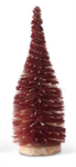 Tree - Burgundy Fringe & Bamboo Whimsical, 11^