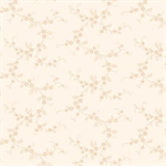 P & B Textiles - Apple Cider 16 - Floral Vine Spaced, Ecru