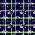 Fabric Traditions - NFL Flannel - 43^ Seattle Seahawks, Navy