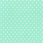 Robert Kaufman - Cozy Cotton Flannel - White Dots on Mint Green