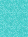 Wilmington Prints - 108^ Essentials Swirling Leaves, Turquoise