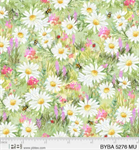 P & B Textiles - Barnyard Babies - Daisies, Multi