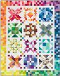 Robert Kaufman - KONA BOM: Color Patchwork Party Pattern Card Set