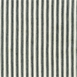 Robert Kaufman - Classic Ticking Stripe, Black