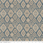 Riley Blake - Whispering Pines - Geometric, Blue