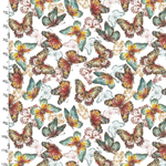 3 Wishes - Autumn Days - Fall Flutters, White