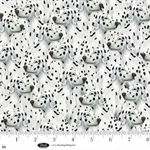 Blank Quilting - Fire Alarm - Dalmation, White