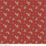 Riley Blake - Holiday Spirit - Holly, Red