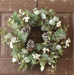 Wreath - Winter Magic Pine 20^